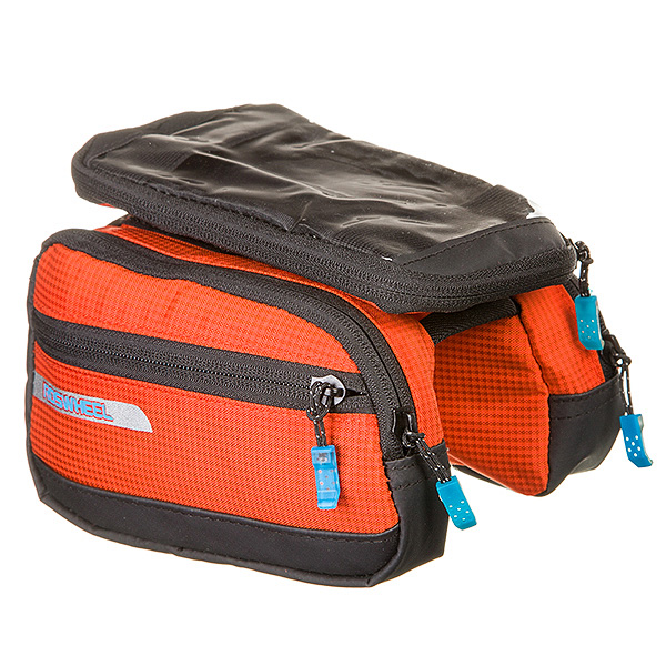 Велосумка Roswheel '121273-Hа раму, для телефона размер оранжевая.