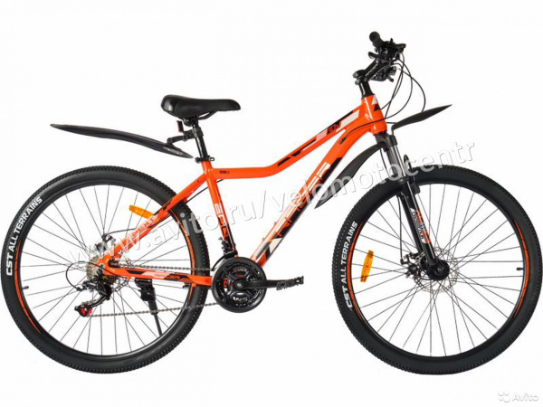 Велосипед спортивный RACER 27 NEXT 200D (18") disk оранжевый