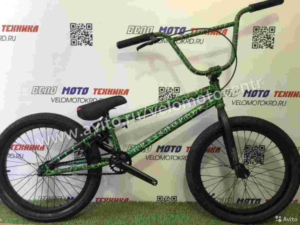 Велосипед TechTeam Grasshoper 20" зелёный