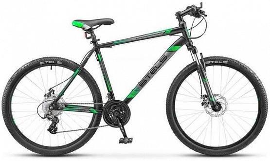 Велосипед 29 Navigator-900 MD 29" F010 чёрно зелёный