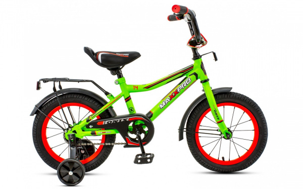 Велосипед ONIX 14 (зелёно-красный)