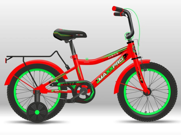 Велосипед ONIX-N18-3 красно-зелёный