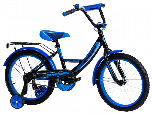 Велосипед 20" NAMELESS VECTOR, черный/голубой