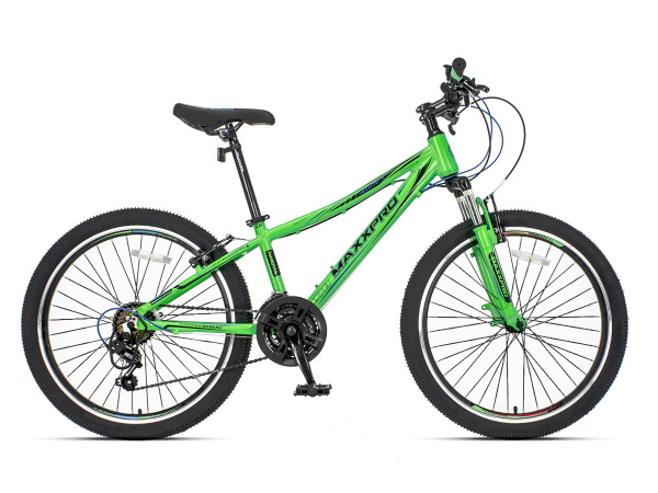Велосипед HELLCAT 24 N2404-2 (зелёно-чёрный)
