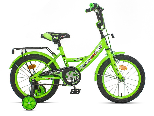 Велосипед MAXXPRO 16" зеленый
