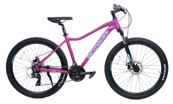Велосипед BOZGOO Carino 27,5" (15" purple/sky blue)