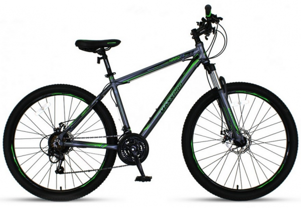 Велосипед RU HARD 27.5 N2701-1 (серо-зелёный)