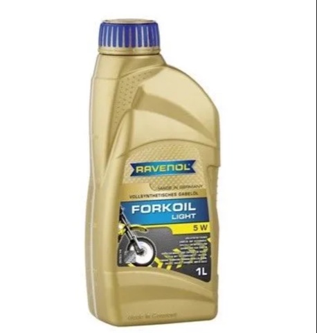 Вилочное масло RAVENOL Forkoil Light 5W 1л.