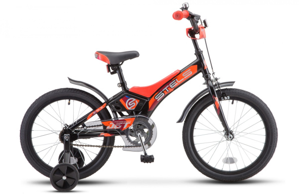 Велосипед STELS 18 JET чёрно оранжевый