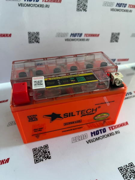 аккумулятор гелевый YTX7A-BS 12V7AH (д150х ш87х в94) 8 шт. кор. OUTDO