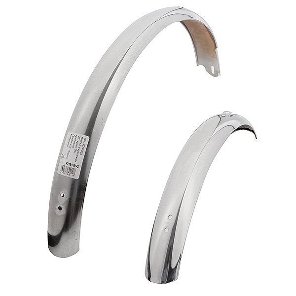 крылья с крепежом 20" хром, без крепежей.