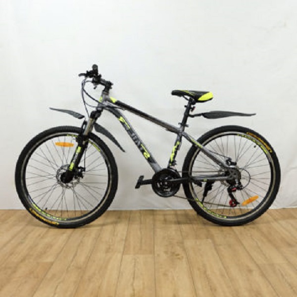 Велосипед Stailer Pegas- 24"лимонный-серый-черный