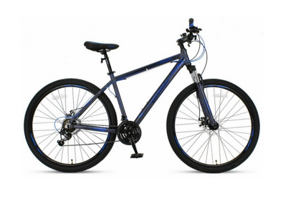 Велосипед RU HARD 29 N2901-1 (чёрно-синий)