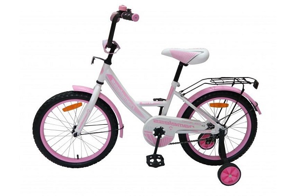 Велосипед 18" NAMELESS VECTOR, белый/розовый/хром