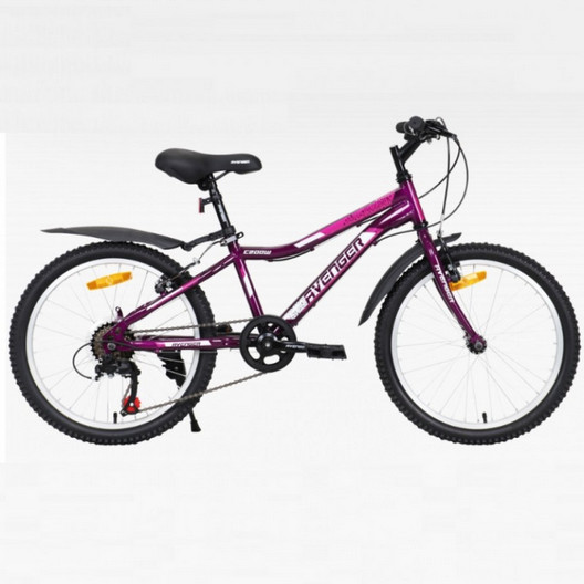 Велосипед 20" AVENGER C200W, фиолетовый, 11"