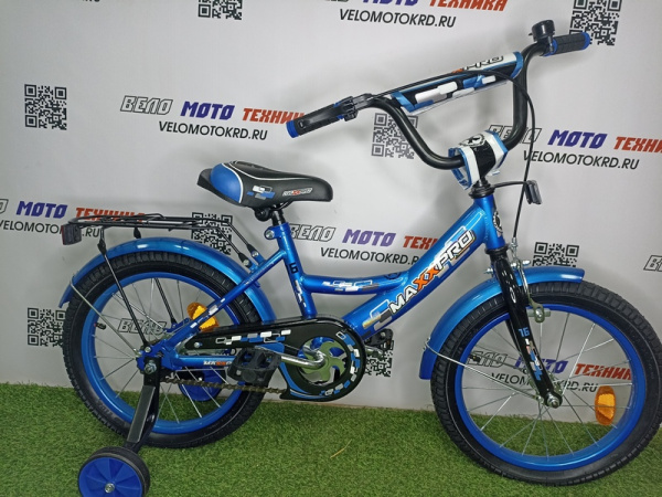 Велосипед MAXXPRO 16" голубой