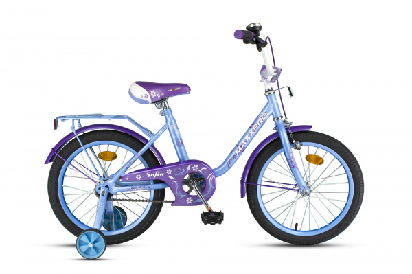 Велосипед MAXXPRO 14 Sofia (сине фиолетовый)