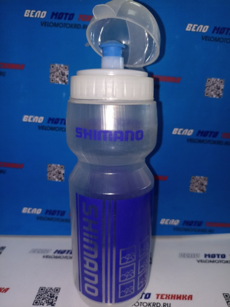 Бутылочка велосипедиста пластиковая 0,500мл SHIMANO в асс.цветов