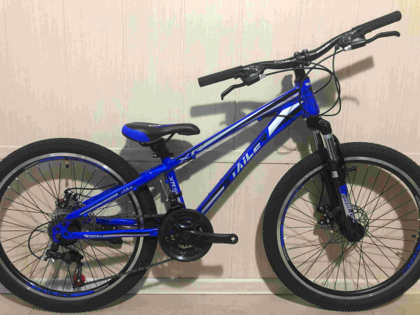 Велосипед Stailer  Racer 24"синий-серый металлик-черный