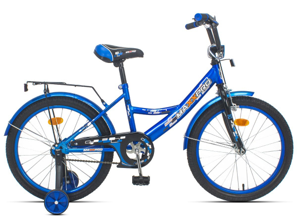 Велосипед MAXXPRO-N20-4 голубой