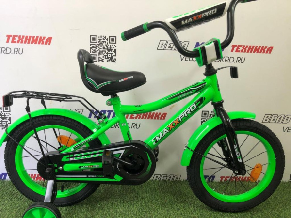 Велосипед ONIX-N14-6 зелёно-чёрный