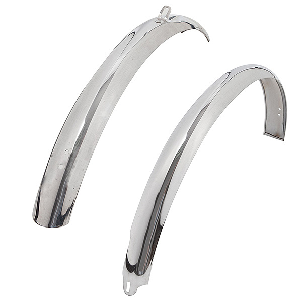 крылья с крепежом 24" хром, без крепежей