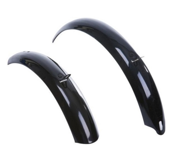 Крылья полноразмерные 14", BLACK Без Крепежей