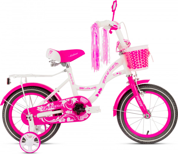 Велосипед  PULSE 20 Milana белый/розовый