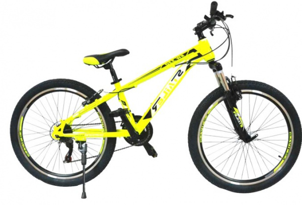 Велосипед Stailer Atlas 24"желтый-белый-черный