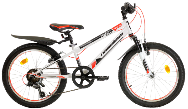 Велосипед 20" NAMELESS S2000, белый/черный/ красный