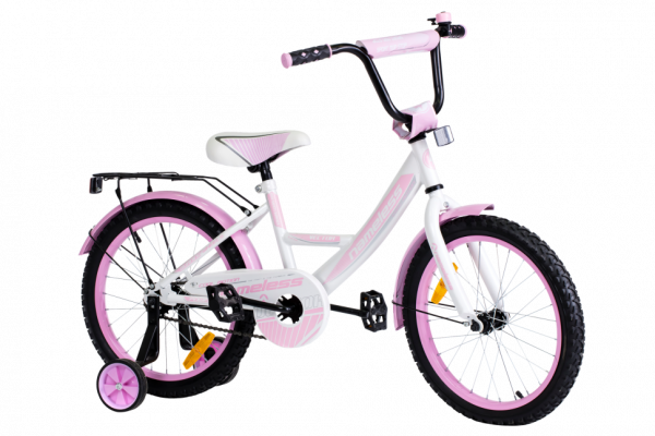 Велосипед 20" Nameless VECTOR, белый/розовый      