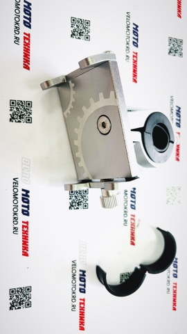 Держатель для телефона, на руль, аллюминевый