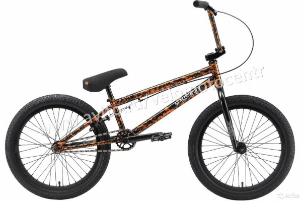 Велосипед TechTeam Grasshoper 20" оранжево-черный
