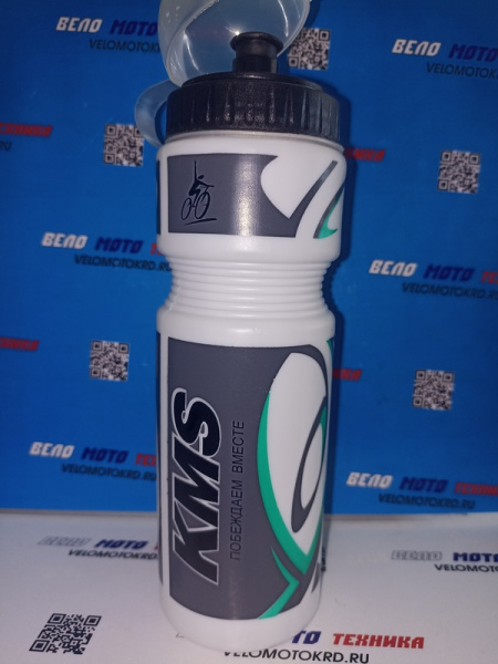 Бутылочка велосипедиста пластиковая 0,500мл KMS