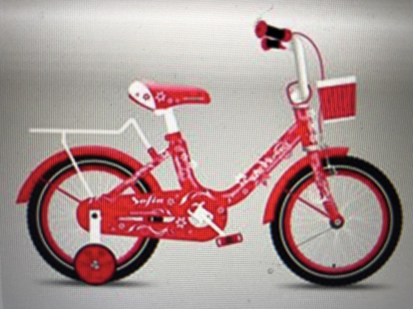 Велосипед SOFIA 12 розово-белый