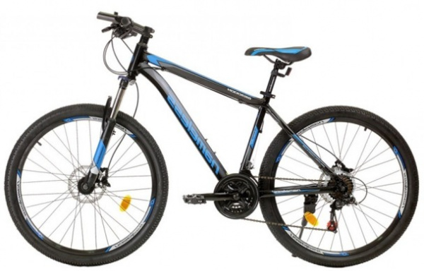 Велосипед 26" NAMELESS G6300DH, черный мат/синий