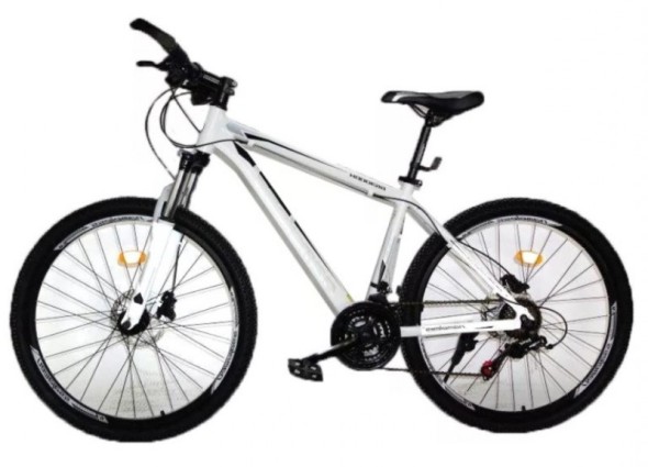Велосипед 26" NAMELESS G6300DH, белый/серый