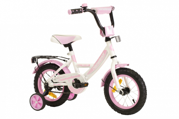 Велосипед 14" NAMELESS VECTOR, белый/розовый