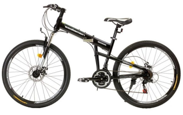 Велосипед 26" NAMELESS Z6000D, черный (мат.)