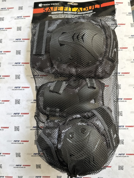 Защита Safe fit adult 1.0 black/grey  L