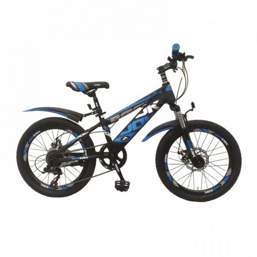 Велосипед 20" Rook MS200D, черный/синий MS200D-BK/BU, 10228010/040722/3253714      