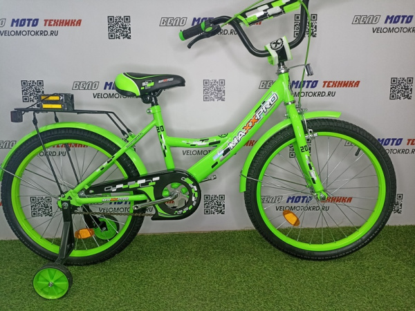 Велосипед MAXXPRO-N20-2 зеленый