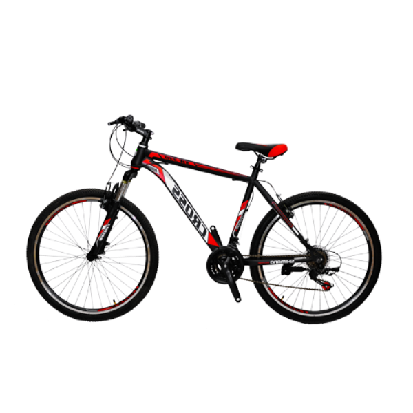 Велосипед Cross Atlas 26"x19" V-br чёрно красный