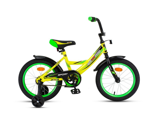 Велосипед SPORT-16-2 желто-зеленый