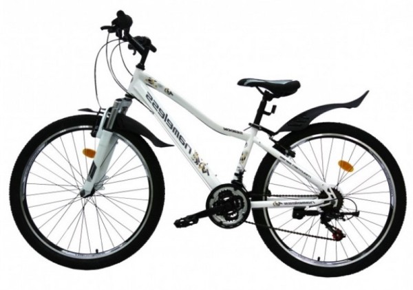 Велосипед 26" NAMELESS S6100W, белый/серый