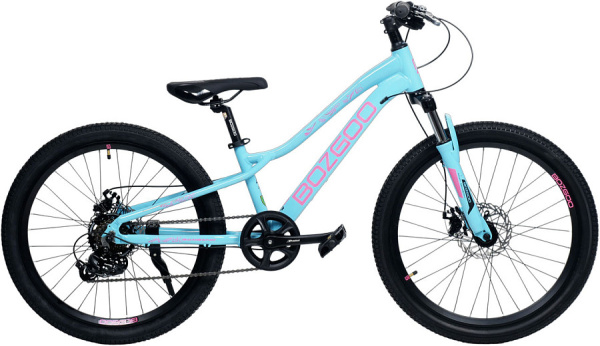Велосипед BOZGOO Bambino 24" (11" turquoise/pink)