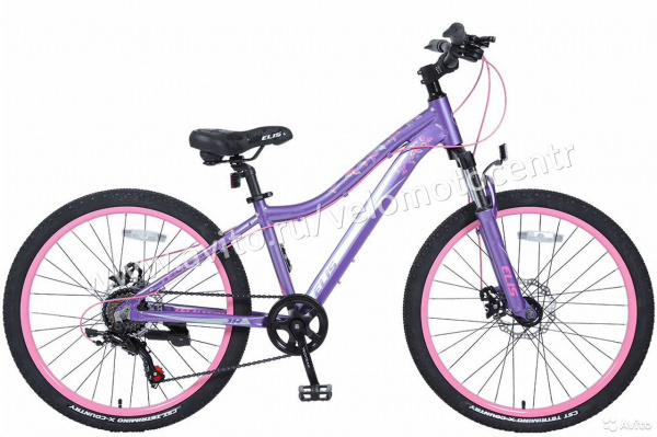 Велосипед 24 Tech Team Elis 13" фиолетовый