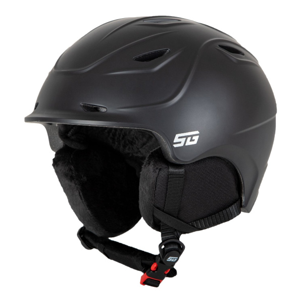 Шлем зимний STG HK005, L (58-61 см), черный