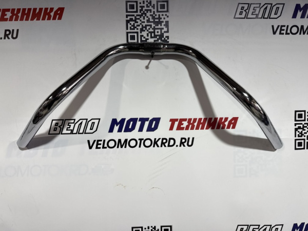 Руль 20-24", дорожный, хром