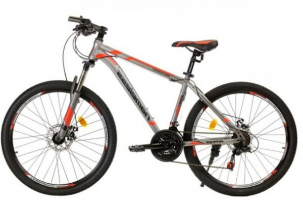 Велосипед 24" NAMELESS S4200, серый/оранжевый